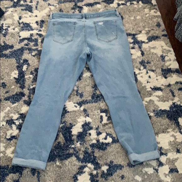 fall time love cuffed skinny ankle light jeans - Picture 5 of 8